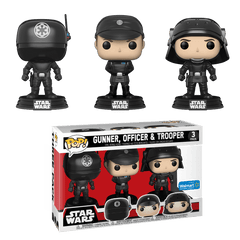 Funko Pop Star Wars Gunner Officer and Trooper Walmart Exclusive 3-Pack