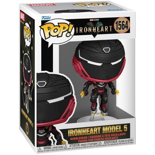 Ironheart Model 5 number 1564 boxed Funko Pop