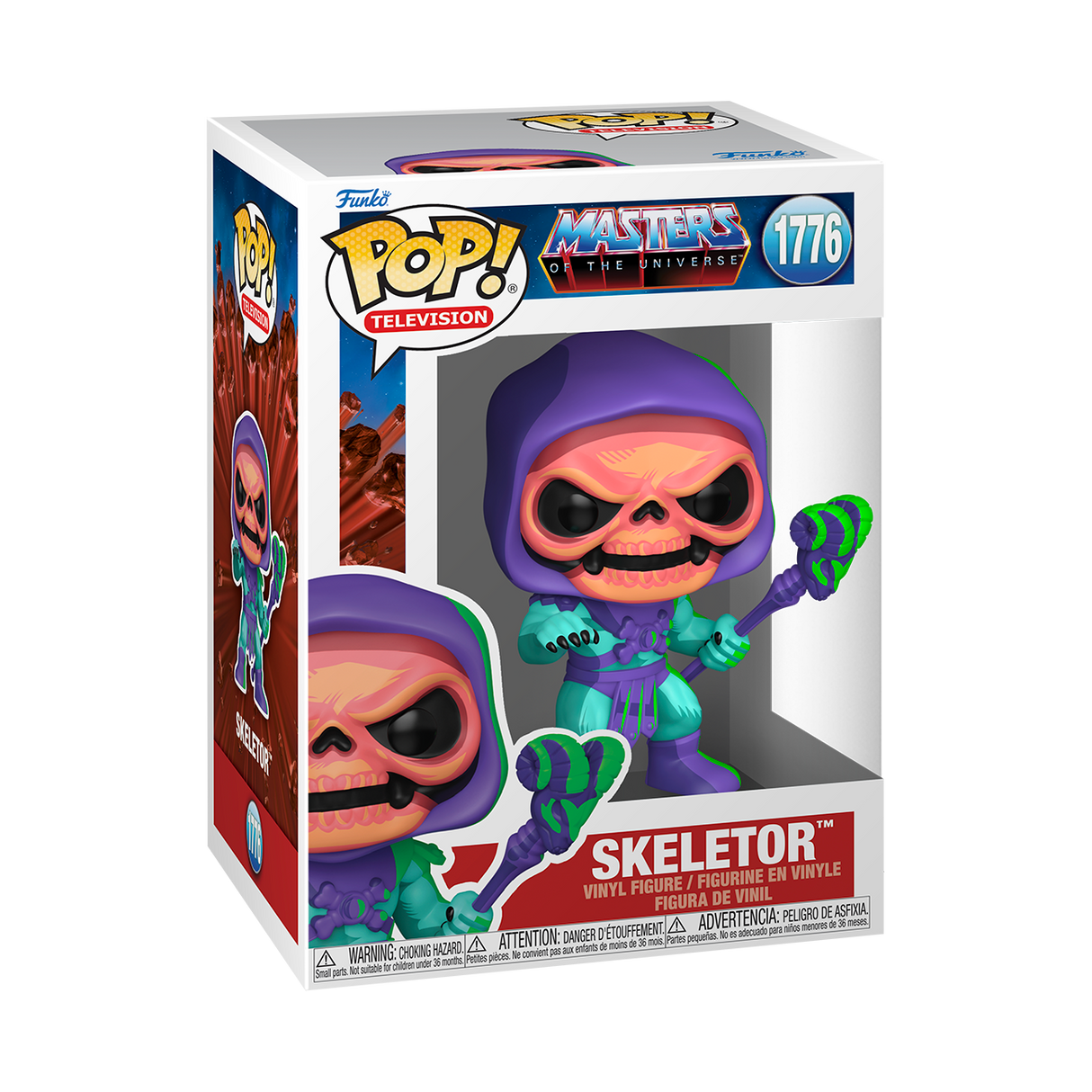 Funko Pop! Masters of the Universe Skeletor Comic Deco #1776 boxed figure