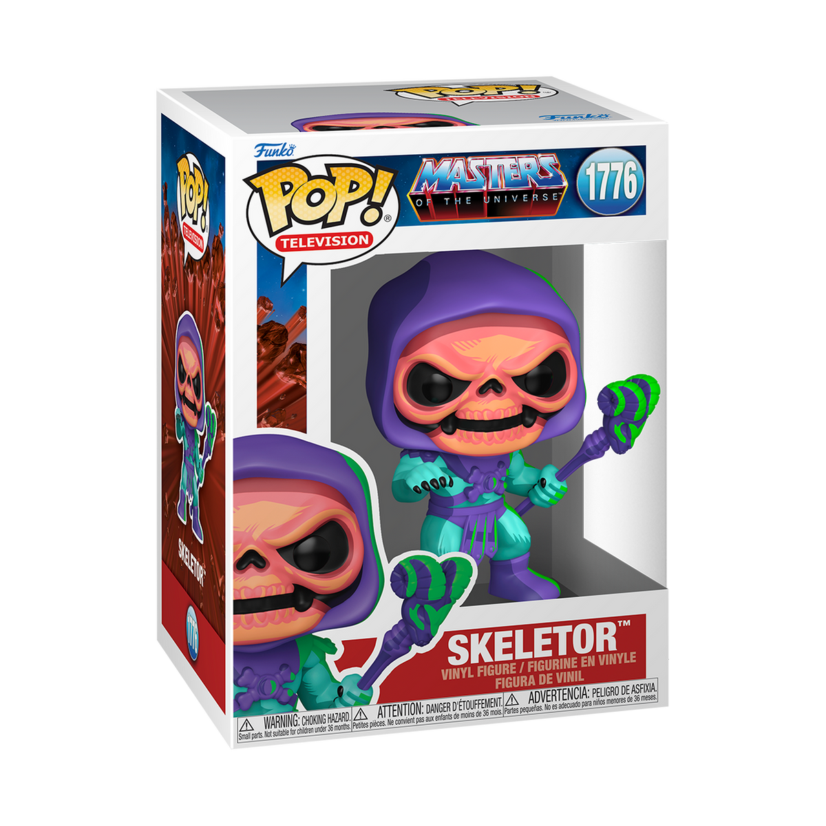 Funko Pop! Masters of the Universe Skeletor Comic Deco #1776 boxed figure