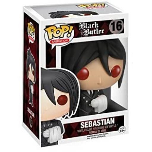 Funko Pop! Black Butler Sebastian #16 in its retail box