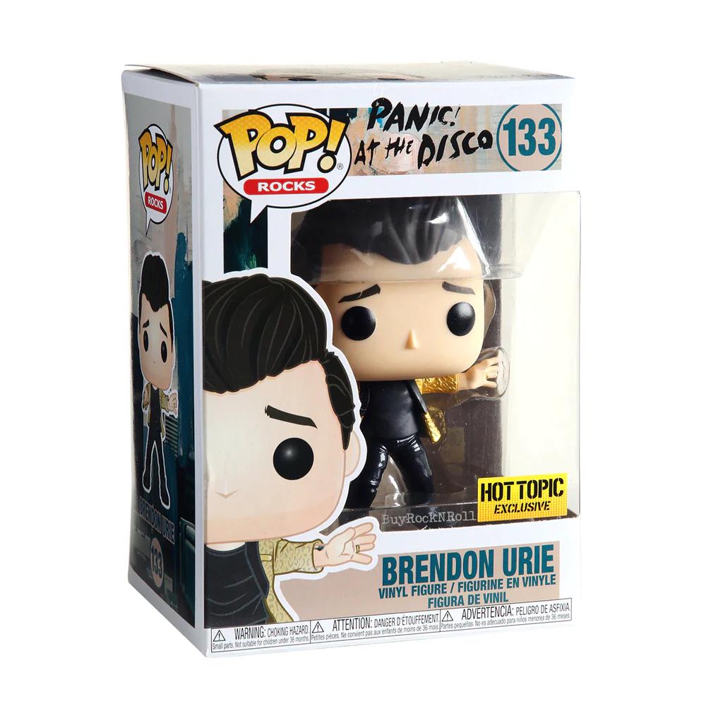 Funko Pop Panic at the Disco Brendon Urie Hot Topic Exclusive number 133 boxed