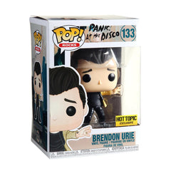 Funko Pop Panic at the Disco Brendon Urie Hot Topic Exclusive number 133 boxed