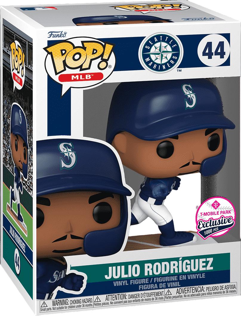 Funko Pop Julio Rodriguez T-Mobile Park Exclusive number 44 boxed figure