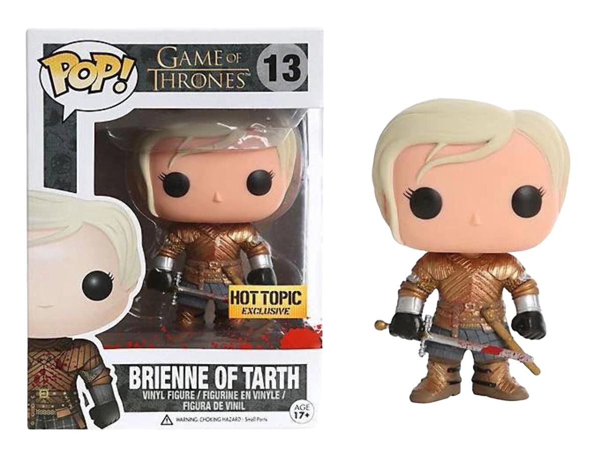 Funko Pop Game of Thrones Brienne of Tarth number 13 Hot Topic Exclusive boxed figure