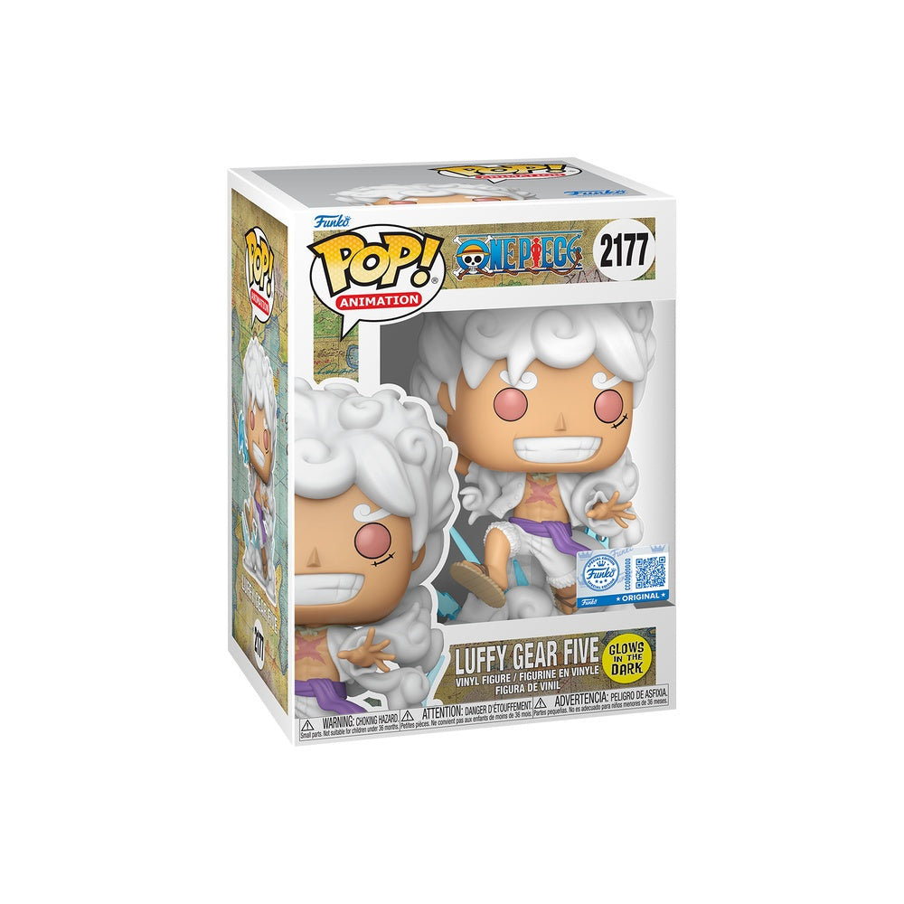 Funko Pop! One Piece: Luffy Gear Five (Glows) #2177