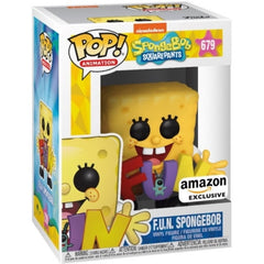 Funko Pop F.U.N. SpongeBob Amazon Exclusive number 679 boxed