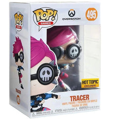 Funko Pop Overwatch Tracer Punk Hot Topic Exclusive number 495 boxed figure