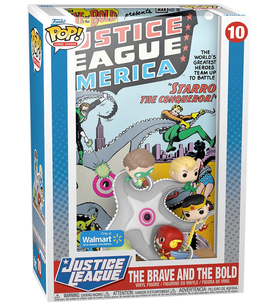 Funko Pop Justice League The Brave and the Bold Walmart Exclusive Comic Cover number 10 boxed