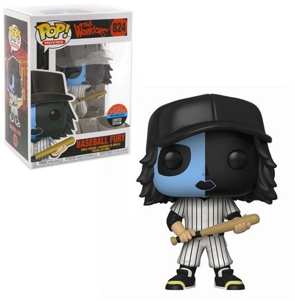 Funko Pop The Warriors Baseball Fury 2019 NYCC Toy Tokyo Exclusive number 824 boxed figure