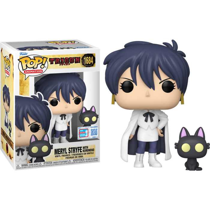 Funko Pop! Trigun: Meryl Stryfe with Kuroneko (2024 Fall Convention) #1684