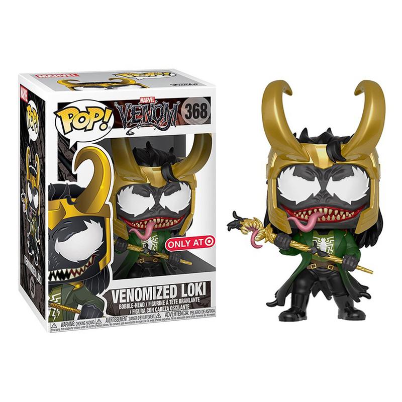 Funko Pop Marvel Venomized Loki Target Exclusive number 368
