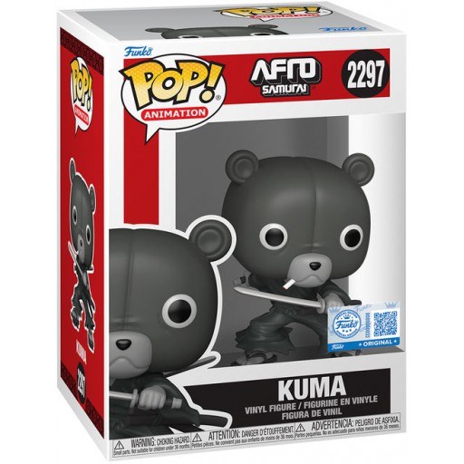 Funko Pop! Afro Samurai Kuma #2297 boxed
