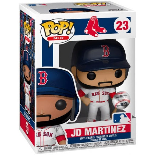Funko Pop MLB J.D. Martinez Boston Red Sox number 23 boxed figure
