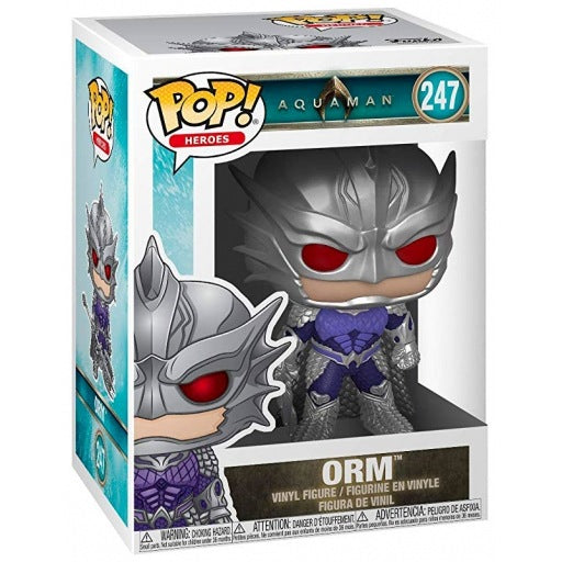 Orm Aquaman number 247 boxed Funko Pop