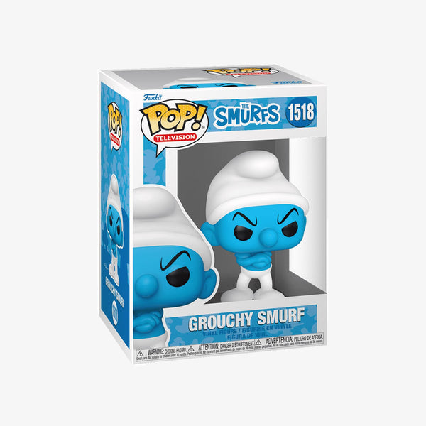 Funko Pop Grouchy Smurf 1518 boxed