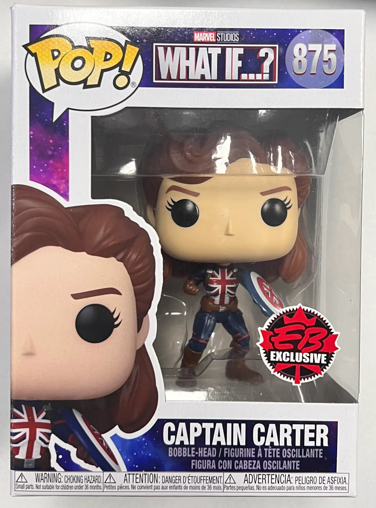 Funko Pop! Marvel What If...?: Captain Carter (EB Games Exclusive) #875
