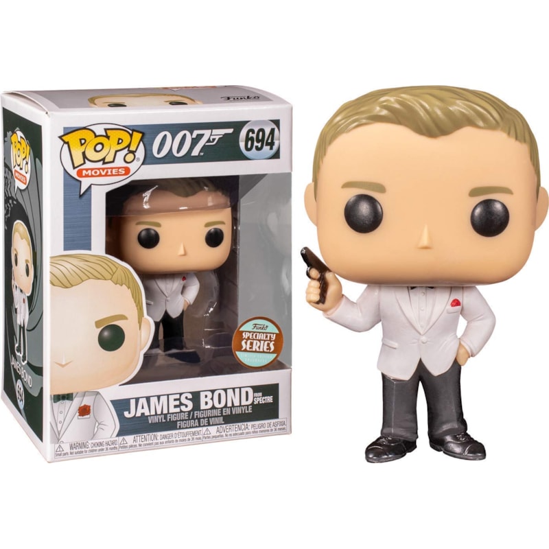 Funko Pop James Bond 007 James Bond from Spectre Specialty Series number 694 in box