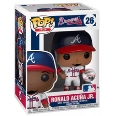 Funko Pop! MLB Ronald Acuña Jr. Atlanta Braves boxed figure #26