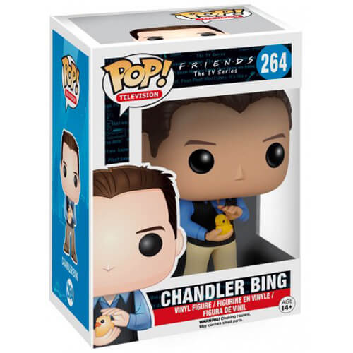 Chandler Bing Friends number 264 boxed Funko Pop