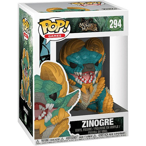 Funko Pop! Monster Hunter: Zinogre #294 boxed