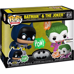 Funko Pop! DC Super Heroes: Batman & The Joker (Amazon Exclusive) 2-Pack (Rip On Top)