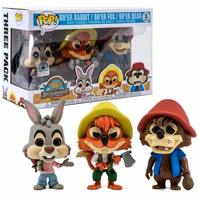 Funko Pop! Br'er Rabbit / Br'er Fox / Br'er Bear (Disney Parks Exclusive) [3-Pack]