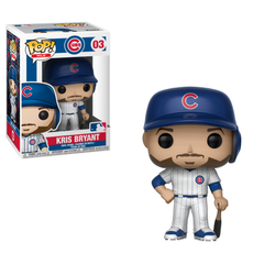 Funko Pop! MLB Chicago Cubs: Kris Bryant #03 in retail box