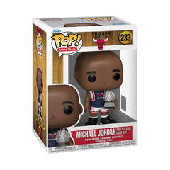Funko Pop! NBA Chicago Bulls: Michael Jordan (1998 All-Star Game MVP) #233 in retail box