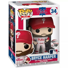 Funko Pop MLB Bryce Harper number 34 boxed figure