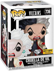 Funko Pop! Cruella de Vil (Diamond Collection) [Hot Topic Exclusive] #736