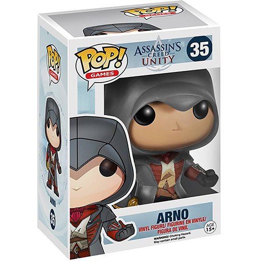 Funko Pop! Assassin's Creed Unity Arno #35 boxed figure