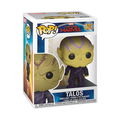 Funko Pop Captain Marvel Talos 431 boxed