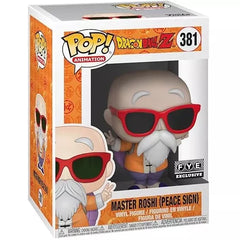 Funko Pop! Dragon Ball Z: Master Roshi Peace Sign (FYE Exclusive) #381