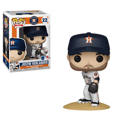 Funko Pop MLB Justin Verlander Houston Astros number 22 boxed figure