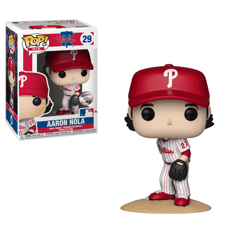 Funko Pop! MLB Aaron Nola Philadelphia Phillies boxed figure #29