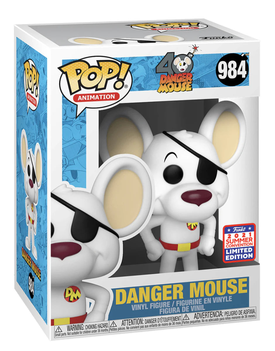 Funko Pop! Danger Mouse (2021 Summer Convention) #984
