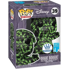 Funko Pop! The Nightmare Before Christmas: Oogie Boogie (Art Series) (Funko Exclusive) #39 (Hard Stack Included)