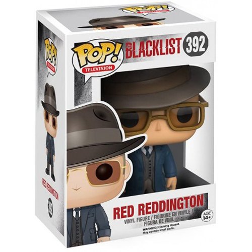Funko Pop The Blacklist Red Reddington number 392 boxed figure