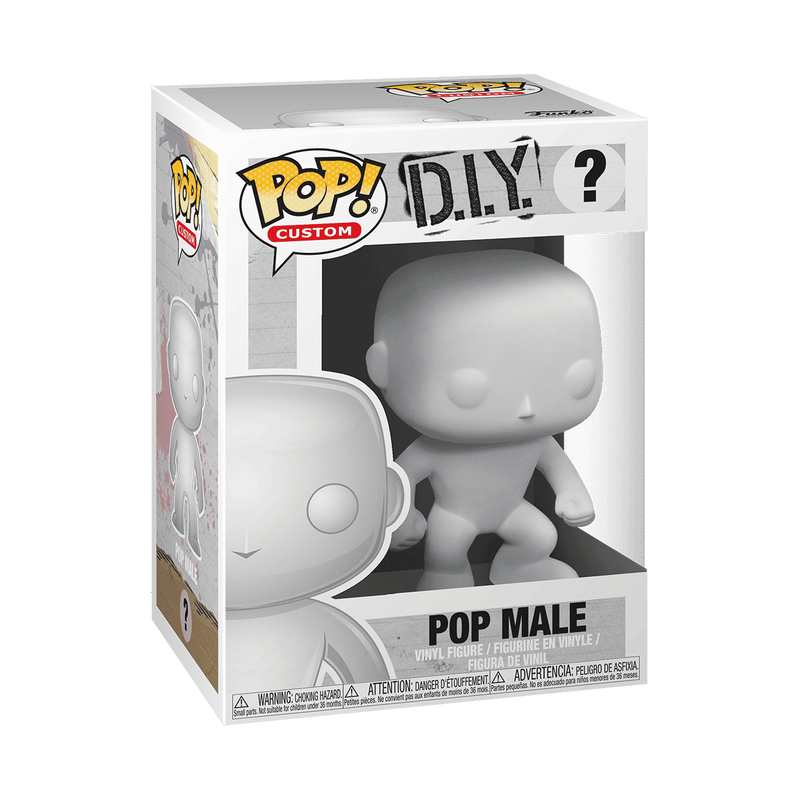 Funko Pop! D.I.Y.: Pop Male (Box Damage)