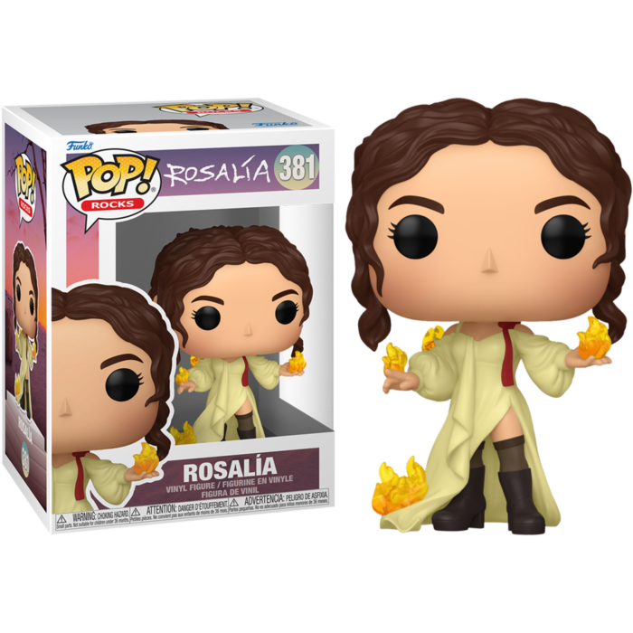 Boxed Funko Pop Rocks Rosalia La Noche de Anoche number 381
