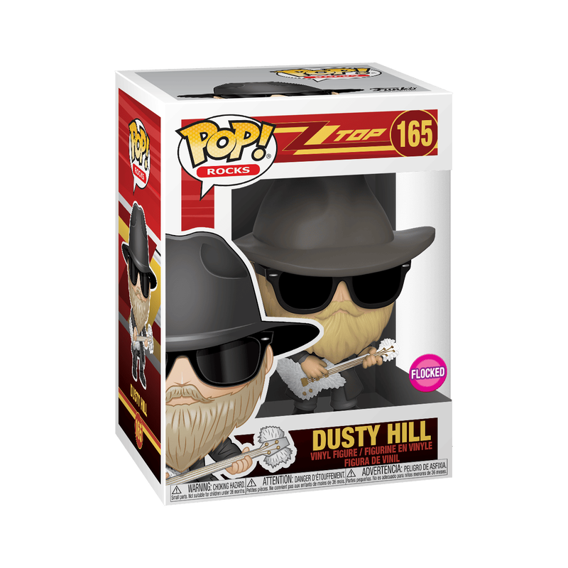 Funko Pop! Dusty Hill (Flocked) #165