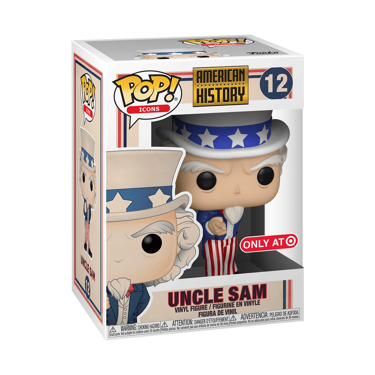 Funko Pop! American History: Uncle Sam (Target Exclusive) #12