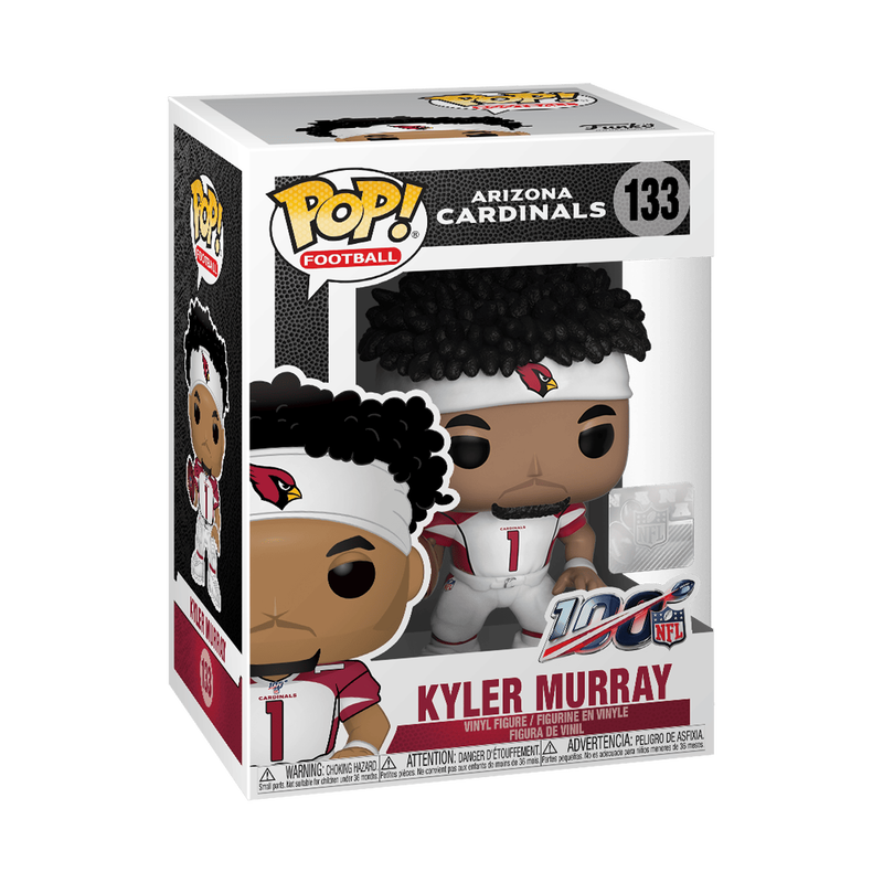 Funko Pop NFL Arizona Cardinals Kyler Murray number 133 in box