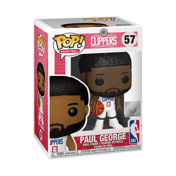 Funko Pop! NBA Los Angeles Clippers: Paul George #57