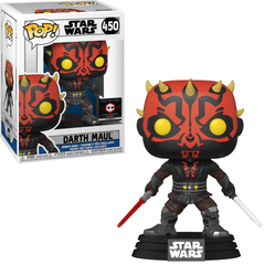 Funko Pop! Star Wars: Darth Maul (Chalice Collectibles Exclusive) #450