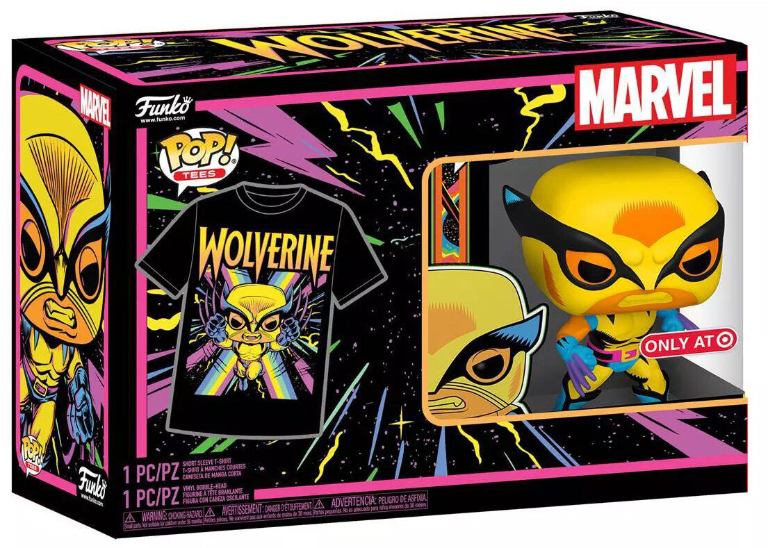Funko Tees Size XL - Wolverine (Target Exclusive) #802