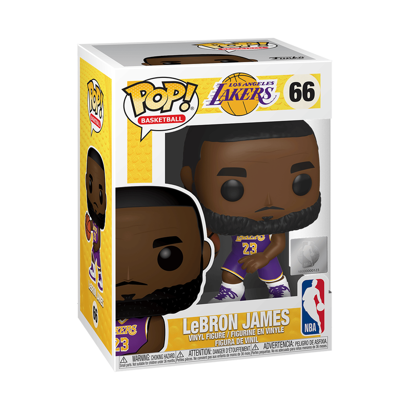 Funko Pop! NBA Los Angeles Lakers: LeBron James #66