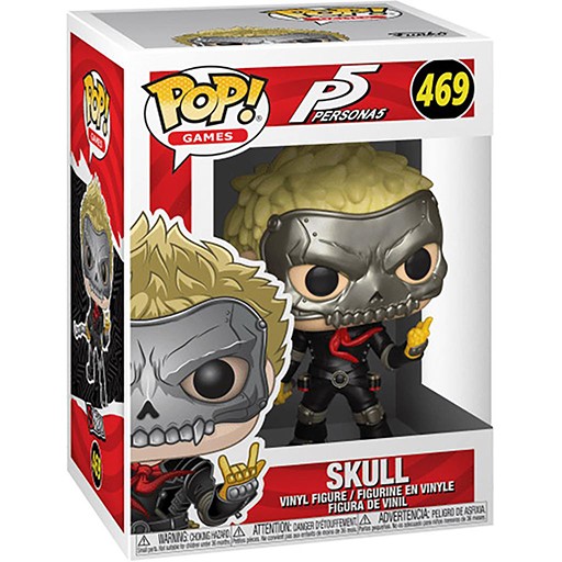 Funko Pop! Persona 5 Skull #469 in its retail box