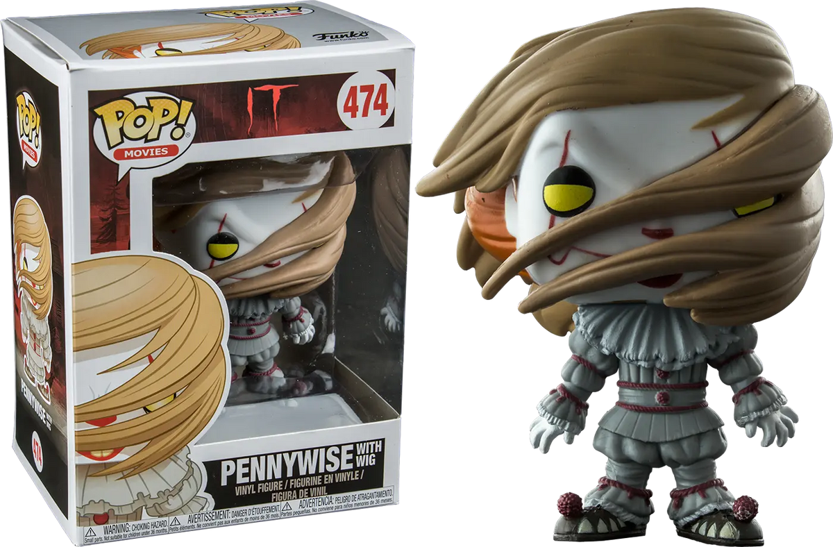 Funko Pop! Pennywise with wig #474